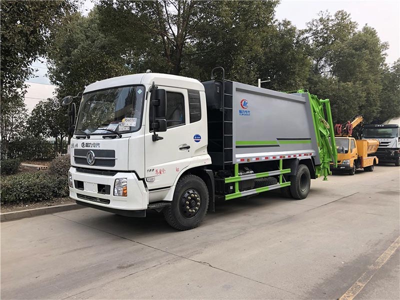 國六東風天錦壓縮式垃圾車