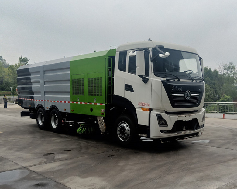 清洗掃路專家：推薦東風(fēng)天龍后雙橋22方洗掃車
