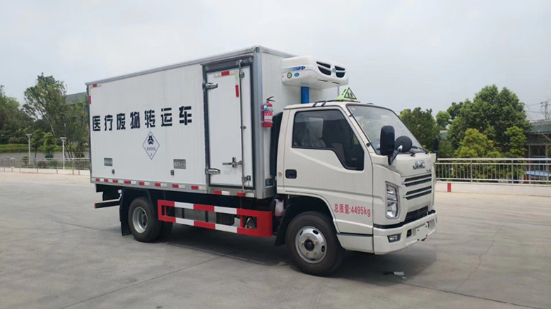 國(guó)六江鈴順達(dá)醫(yī)療廢物轉(zhuǎn)運(yùn)車廠家優(yōu)惠直銷！