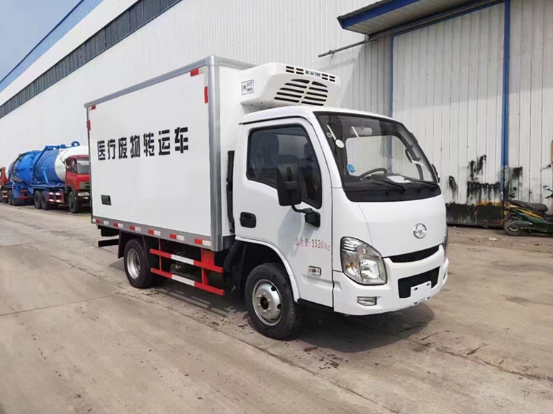 國六躍進醫(yī)療廢物轉(zhuǎn)運車產(chǎn)品介紹