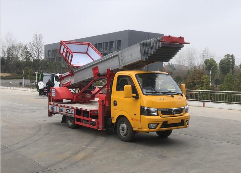 國六東風(fēng)途逸32米云梯搬家高空作業(yè)車推薦